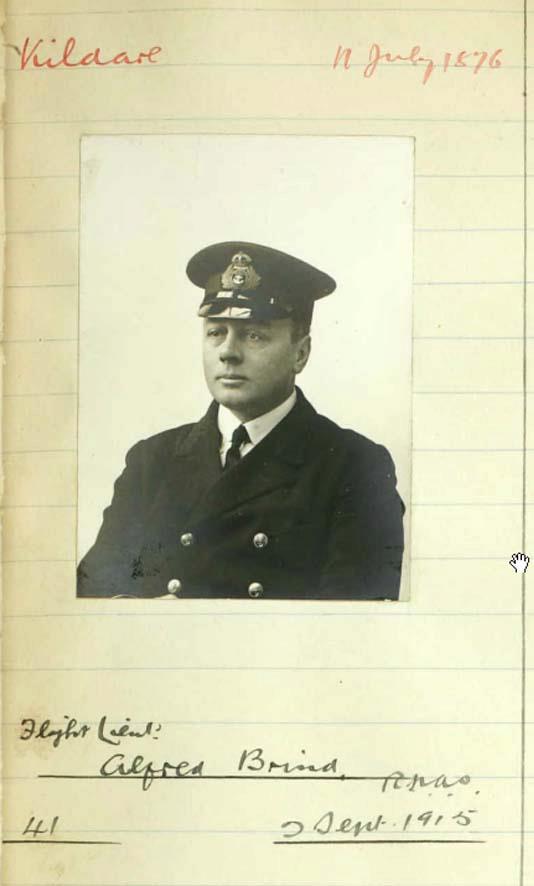 Flight Lieutenant Alfred Brind