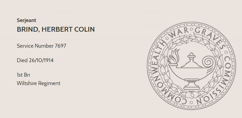 CWGC: Herbert Colin